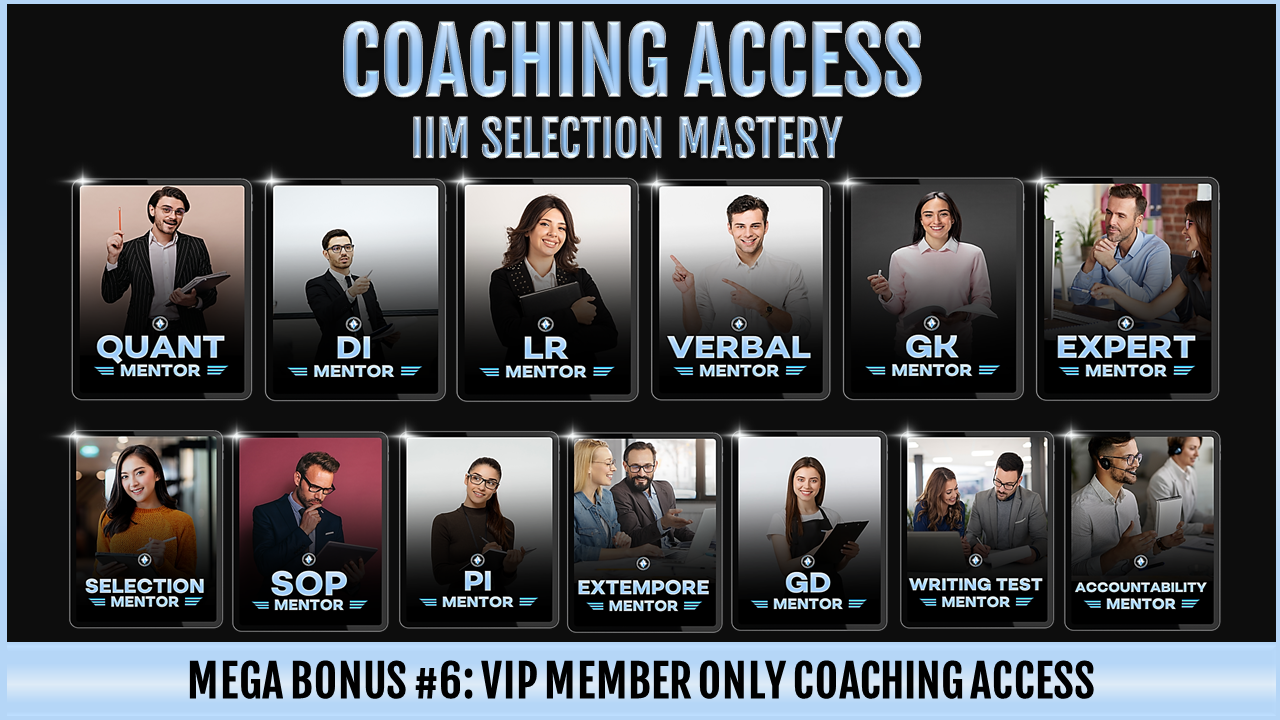 coaching access cat selection mastery