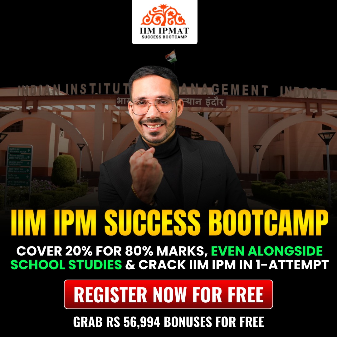 IIM IPM SUCCESS BOOTCAMP
