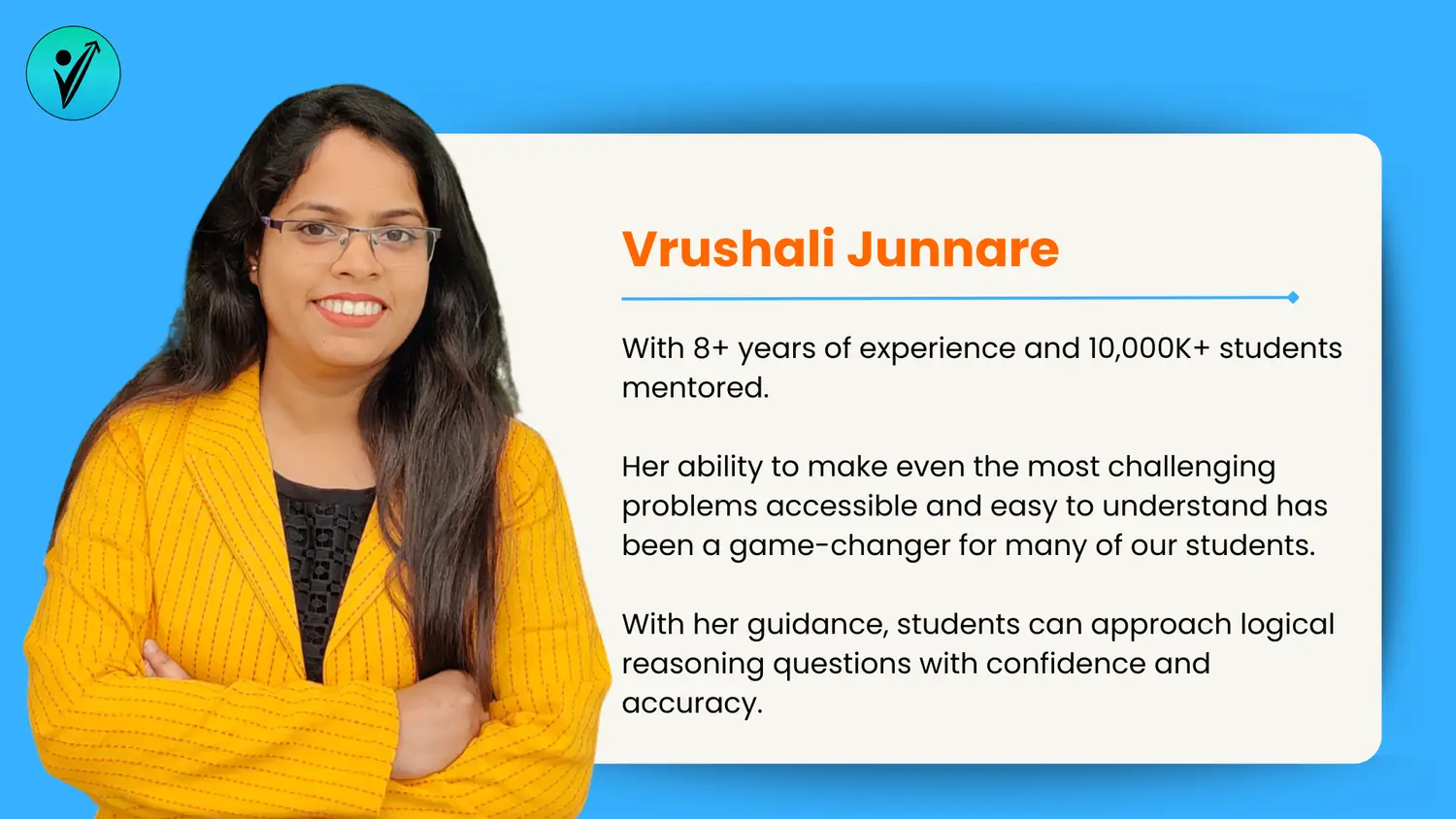 VRUSHALI JUNNARE- QUANT COACH